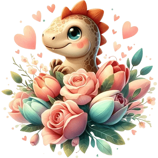 Dinosaurio San Valentín ♥️🦖 preview