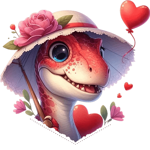 Dinosaurio San Valentín ♥️🦖 preview