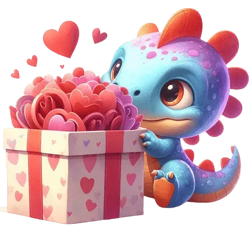 Dinosaurio San Valentín ♥️🦖