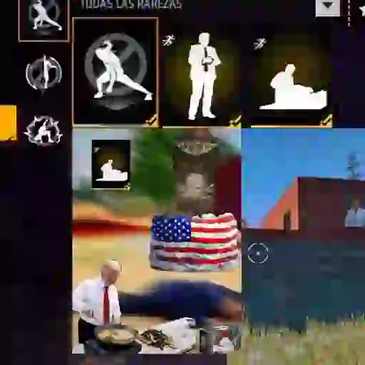 Emotes de Free fire 2026 🔥