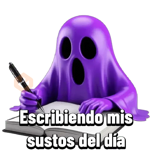 Purple ghost 👻💜 sticker 20