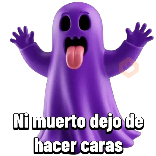 Purple ghost 👻💜 sticker 13
