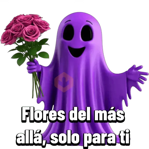 Purple ghost 👻💜 sticker 12