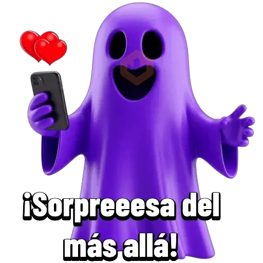 Purple ghost 👻💜 sticker 17