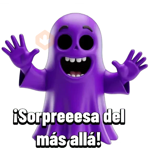Purple ghost 👻💜 sticker 16