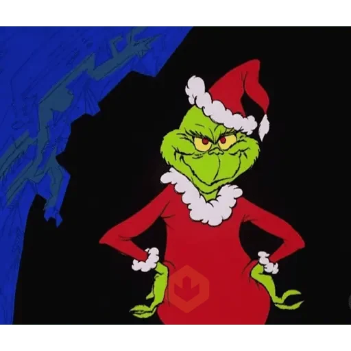 Reacciones del Grinch 🎄😂 sticker 12