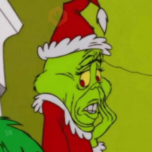 Reacciones del Grinch 🎄😂 sticker 15
