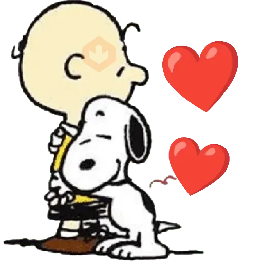 ❤️🦴 Snoopy San Valentín 🏡🦴❤️ sticker 17