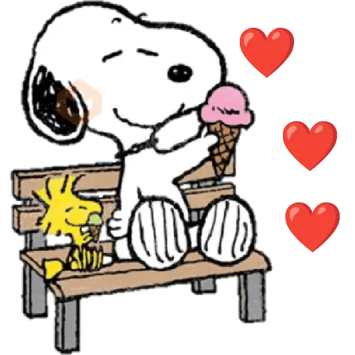 ❤️🦴 Snoopy San Valentín 🏡🦴❤️ sticker 20