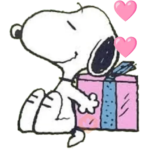❤️🦴 Snoopy San Valentín 🏡🦴❤️ sticker 13