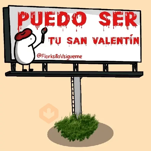 San Valentín Ramito sticker 20