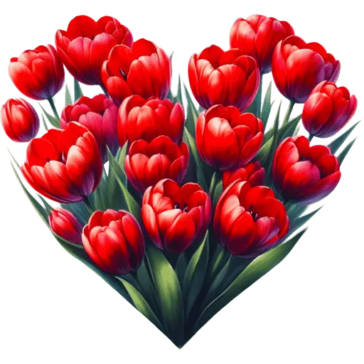 Corazon Floral San Valentín♥️