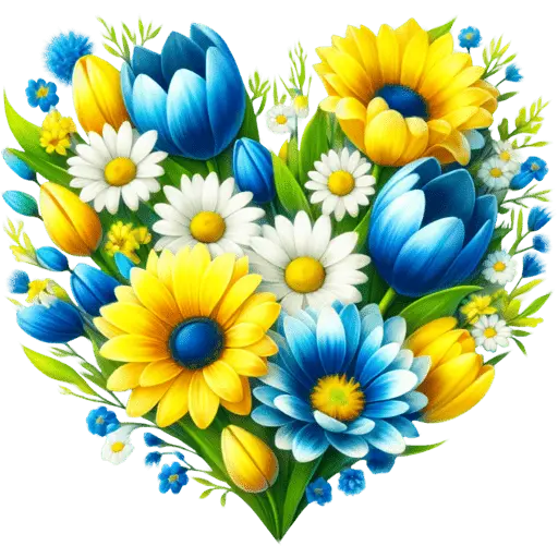 Corazon Floral San Valentín♥️