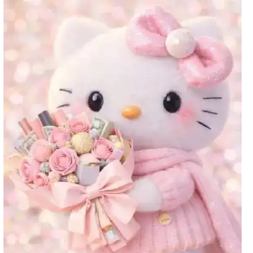 Hello Kitty Ramo San Valentín