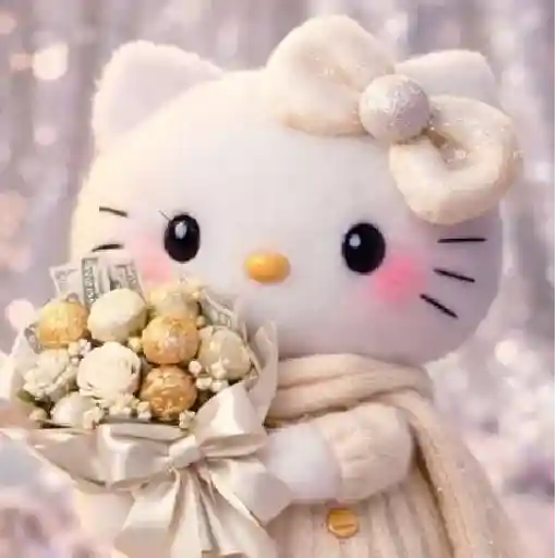 Hello Kitty Ramo San Valentín