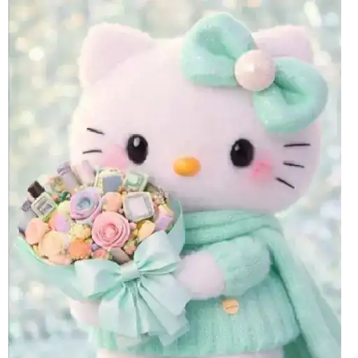 Hello Kitty Ramo San Valentín