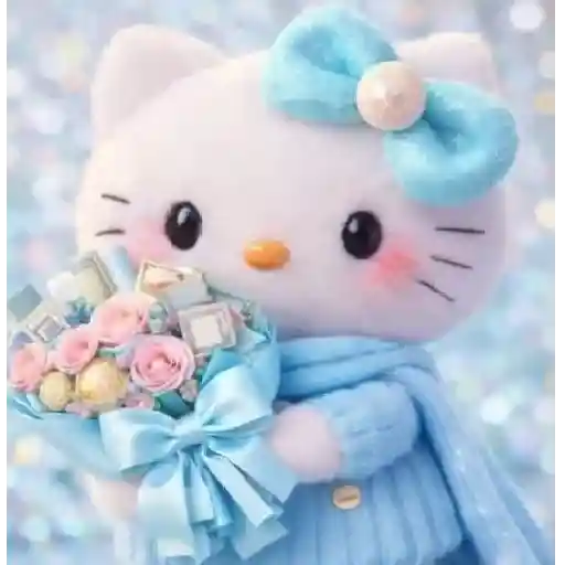 Hello Kitty Ramo San Valentín