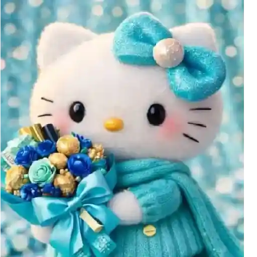Hello Kitty Ramo San Valentín