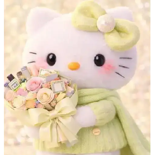 Hello Kitty Ramo San Valentín