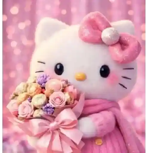 Hello Kitty Ramo San Valentín