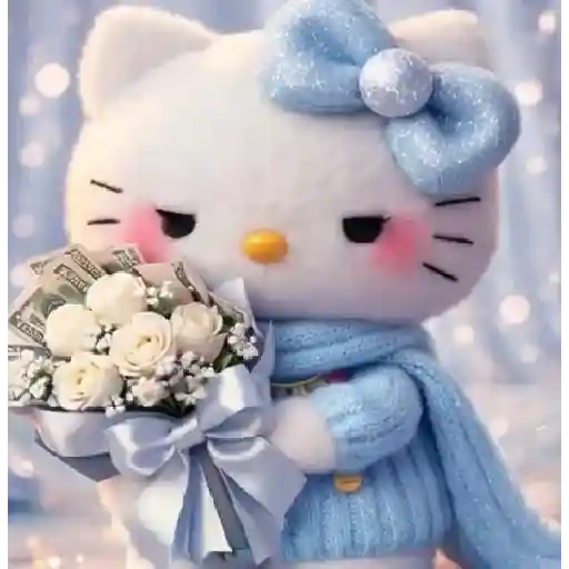 Hello Kitty Ramo San Valentín