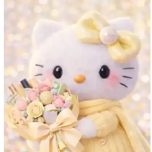 Hello Kitty Ramo San Valentín