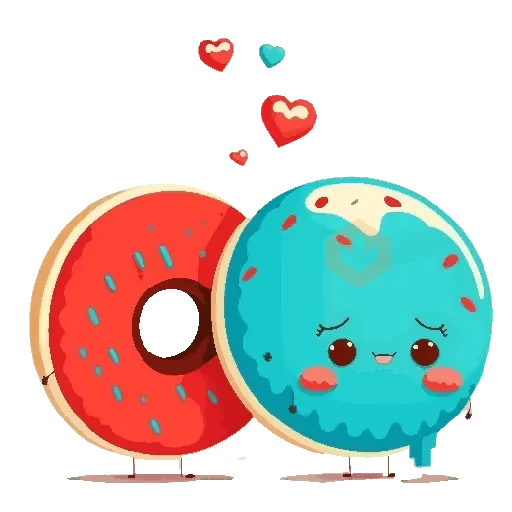Donnuts San Valentín 🍩❤️ sticker 14
