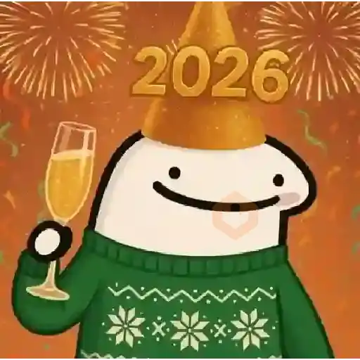 Año Nuevo Flork Animado🎉🎆 sticker 16