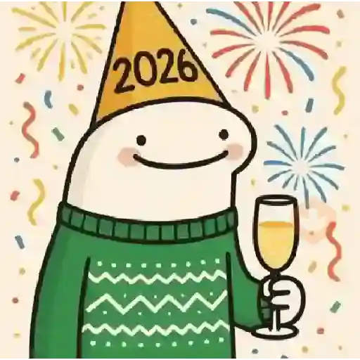 Año Nuevo Flork Animado🎉🎆 sticker 19