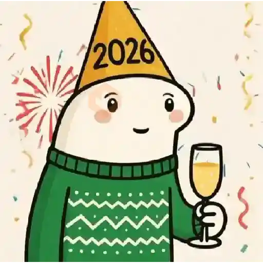 Año Nuevo Flork Animado🎉🎆 sticker 11