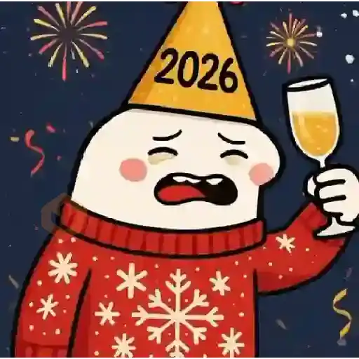 Año Nuevo Flork Animado🎉🎆 sticker 14