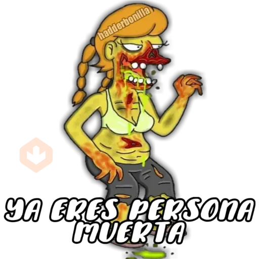 SIMPSON L4D VS ZOMBIES L4D sticker 13