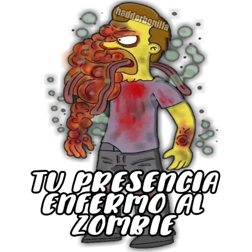 SIMPSON L4D VS ZOMBIES L4D sticker 14