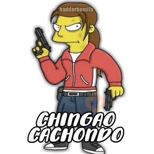 SIMPSON L4D VS ZOMBIES L4D sticker 25