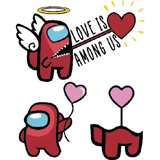 Amongus San Valentín ❤️✨