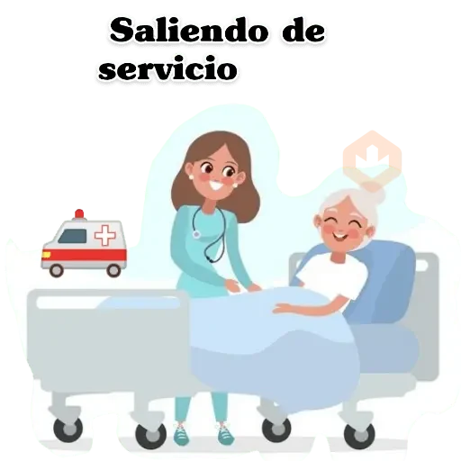 enfermera sticker 18