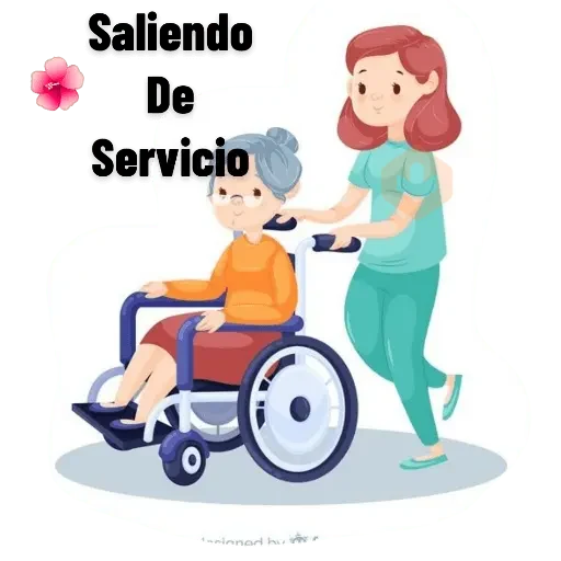 enfermera sticker 16