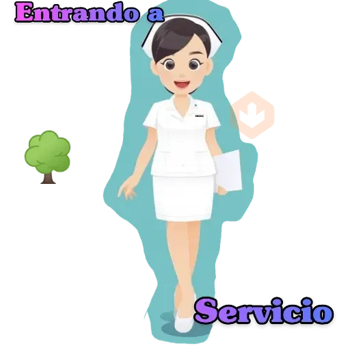 enfermera sticker 22