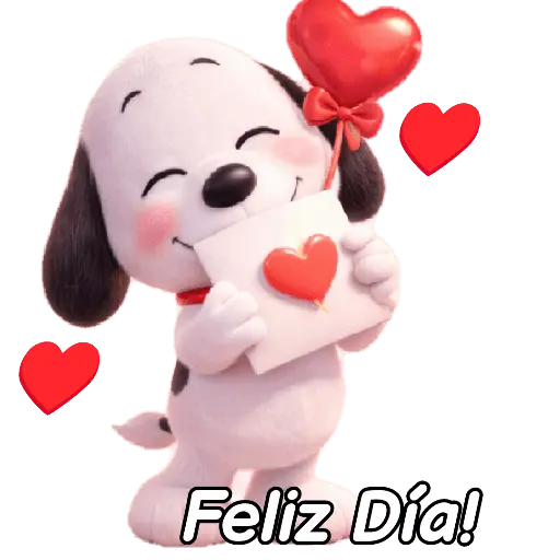 Snoopy San Valentín ♥️
