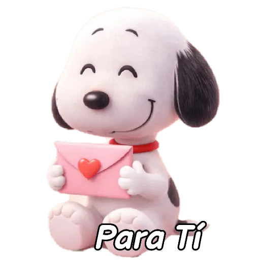 Snoopy San Valentín ♥️