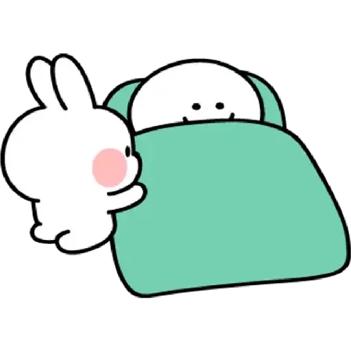 Couple Rabbit Kelinci Bucin
