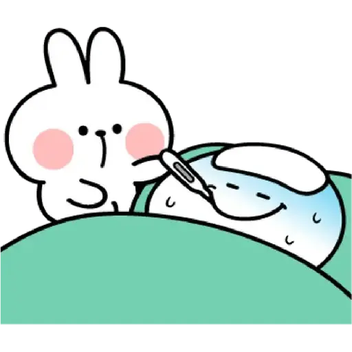 Couple Rabbit Kelinci Bucin