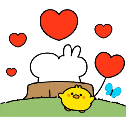 Couple Rabbit Kelinci Bucin preview