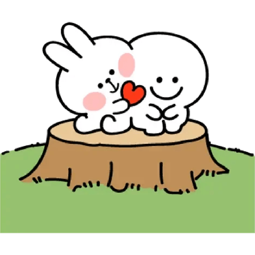 Couple Rabbit Kelinci Bucin preview
