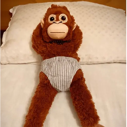 monkey plushie 🐒Mono peluche 🙈