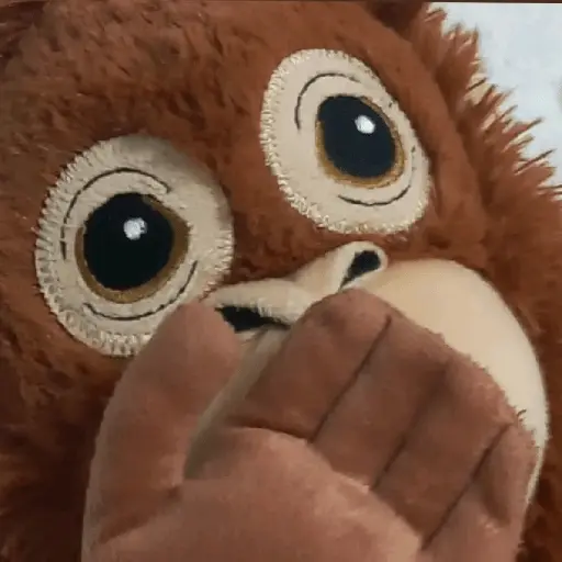 monkey plushie 🐒Mono peluche 🙈