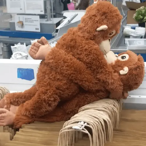 monkey plushie 🐒Mono peluche 🙈