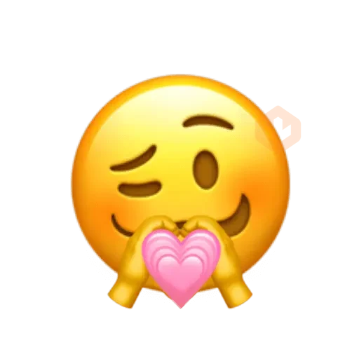 Emoji love | amor 🫶 sticker 13