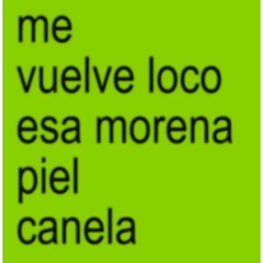 Frases como dicen las girls