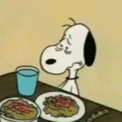 😮‍💨 Reacciones SNOOPY ☕🫐 3